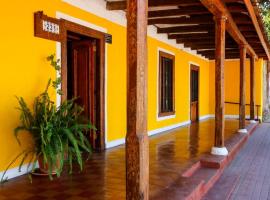 Los Artesanos Hotel Restaurant，位于Villa Alegre的酒店