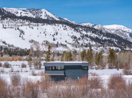 Secluded Mountain View Getaway - Near Jackson Hole - BBQ, Patio Wildlife!，位于威尔森的木屋