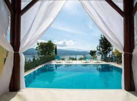 Buena Vista Villa - Amazing sea view，位于利吉亚的酒店