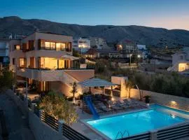 Villa Emma on Island Pag for 14 persons with sea view, wellness & pool heating