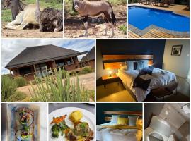 Klein Karoo Game Lodge，位于奥茨胡恩的酒店