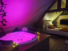 Appart Cosy avec SPA privatif proximité Lille, Le Chalet，位于La Bassée的酒店