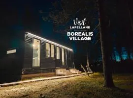 Landscape Cottages - Borealis Village with a Nature View, Fireplace, Sauna, Kitchen