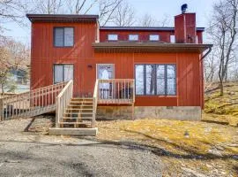 Fire Pit and Gas Grill Charming Poconos Abode!