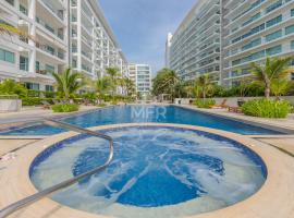 Luxury beachfront Condo Edificio Morros 3 by Inmobiliaria MFR，位于卡塔赫纳的酒店