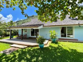 Villa Ohana - Polynesian Villa w Private Beach，位于Otumai的酒店