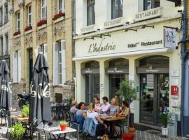 Hôtel Restaurant L'Industrie，位于圣奥梅尔的酒店