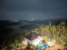 mountain lake view private pool villa -Wayanad