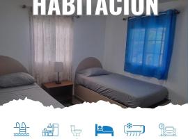 Habitaciones cerca de Estero y Playa costa del sol，位于El Zapote的酒店