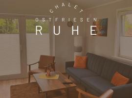 Chalet Ostfriesenruhe，位于Gro&szlig;efehn 的木屋