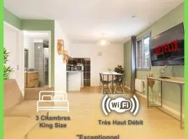 Cozy - 3 Chambres - Netflix - Kitchenette - Le Montesquieu