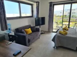 Beachfront Penthouse Studio Apartment, Eco Wellness Resort, Heated Pool