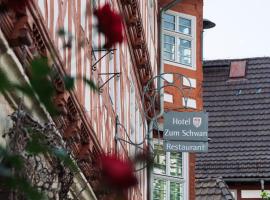 Hotel Zum Schwan Wanfried，位于Wanfried的酒店