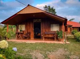 House near Celeste River, Guatuso, Tenorio