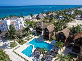 Kabañas & Beach Club Ojo de Agua，位于莫雷洛斯港的酒店