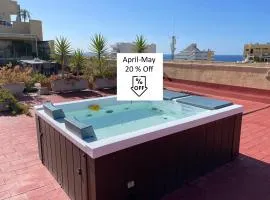 550 m2 Luxury Penthouse - Jacuzzi, Golf & Beach