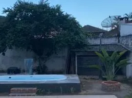 Casa do rio com piscina