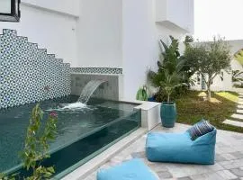 Villa Poseidon: piscine et rooftop à Hammamet