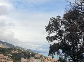 Mini châlet vue mer，位于芒通的酒店