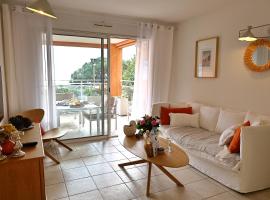 Les Sanguinaires N'7 - T2 Vue Mer, Piscine & Plage，位于阿雅克修的酒店