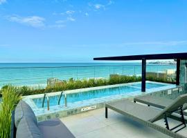 Flat vista para o mar，位于卡贝德卢的酒店