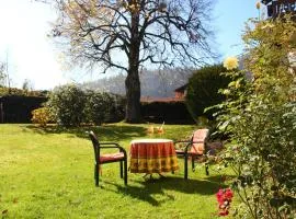 Grosse Wohnung mit Garten und Bergblick