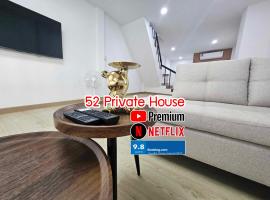 52PrivateHouse บ้านพักส่วนตัว ใจกลางเมือง Free Netflix & Youtube premium