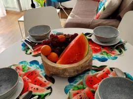 Apartament Arbuzowy Zachód Słońca