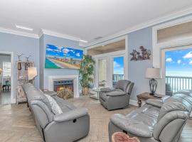 Penthouse Luxury Oceanfront Condo 3 Bedrooms 3 Bathrooms Ocean Dunes Tower 1 Unit 4155，位于默特尔比奇的酒店