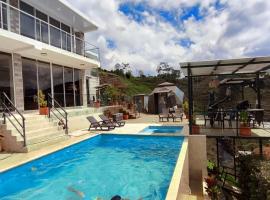 Hermoso Complejo Boutique Vacacional con piscina，位于瓜塔佩的酒店