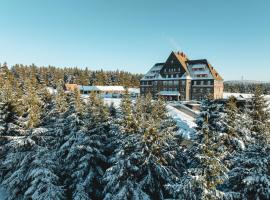 Naturhotel Sachsenbaude Oberwiesenthal - Indoor-Pool & Outdoor-Whirlpool，位于奥泊维森塔尔的酒店