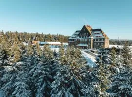 Naturhotel Sachsenbaude Oberwiesenthal - Indoor-Pool & Outdoor-Whirlpool