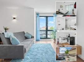 Nexstay LUX Wohnung mit Dachterrasse und Parkplatz