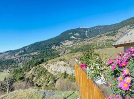 Chalet en plein coeur du Parc du Mercantour，位于Péone的酒店