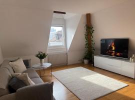 Haus Zum Park - The apartment，位于巴登的酒店