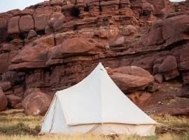 Glamping Queen Tent At Private Riverside Ranch