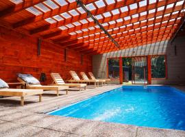 Cabañas hualle sur cerca huilo huilo，位于潘吉普伊的酒店