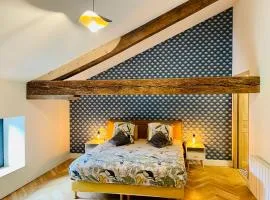 Grande chambre privée au Domaine Laroze