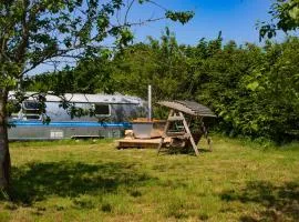 Luxury Airstream Getaway with Sauna and Hot Tub