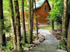 Waterfront Secluded Log Cabin