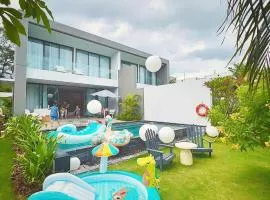 Villa 4 Phòng ngủ hồ bơi riêng - Resort Sanctuary Hồ Tràm