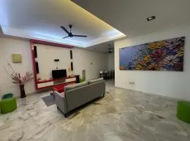 AirPutih7 4R3BHomestay 5 min to Town&Mall 8-13pax