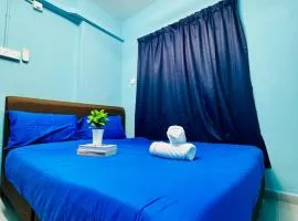3br 8 pax budget Malaysian guest only family stay in penang