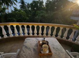 Studio apartment with pool and ocean views，位于波尔多&middot;格尼拉的自助式住宿