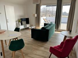 Auf Feiningers Spuren durch das Mönchgut Apartment 2，位于洛布的酒店