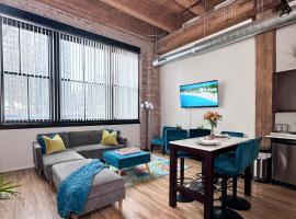 Luxéry Stay Chicago - Themed Units! Close to Downtown, McCormick Place & Wintrust Arena，位于芝加哥的酒店