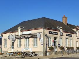Hôtel de la Place，位于Germigny-des-Prés的酒店