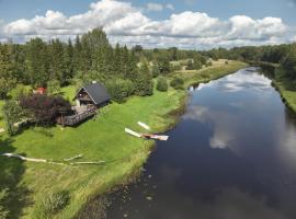 Saarisoo - Oaas jõe kaldal，位于Tohera的酒店