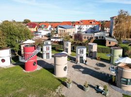 slube am Stadthafen Neustrelitz，位于施特雷利茨的酒店
