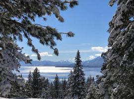 Updated Cabin near Beach&Ski HotTub Sauna Pets EV，位于塔霍城的酒店